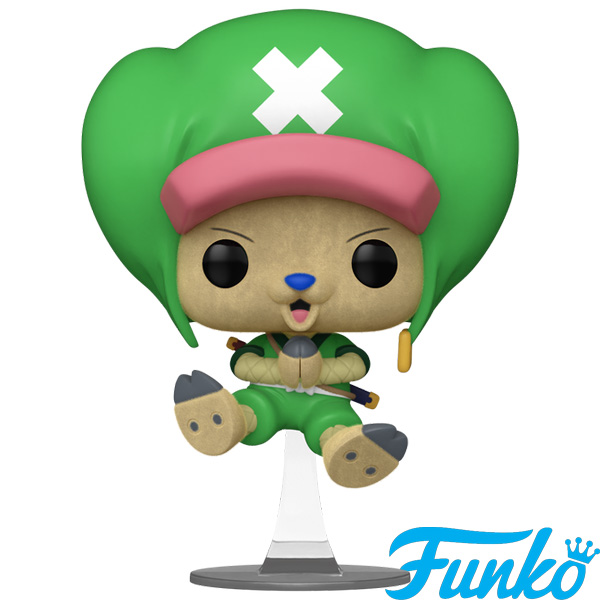 Funko POP #1471 One Piece Chopperemon in Wano Outfit Flocked Exclusive Figure